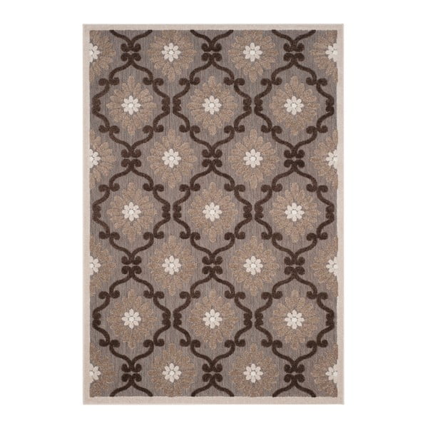 Brązowy dywan odpowiedni na zewnątrz Safavieh Newburry, 160x99 cm