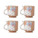 Jasnobrązowe kubki zestaw 4 szt. Missy – Bloomingville