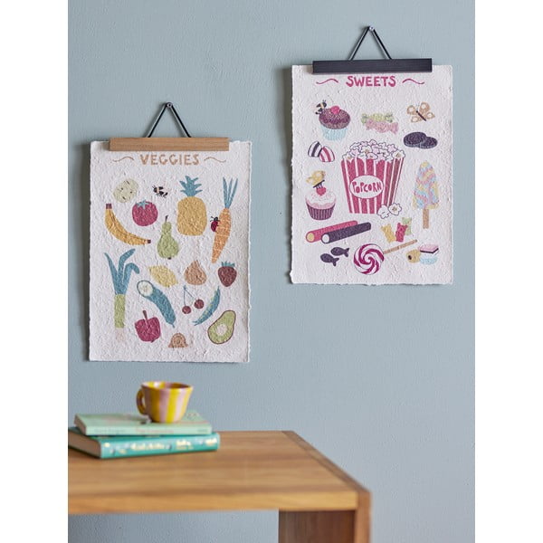 Obrazki dziecięce zestaw 2 szt. 26x35 cm Papio – Bloomingville Mini-image-2