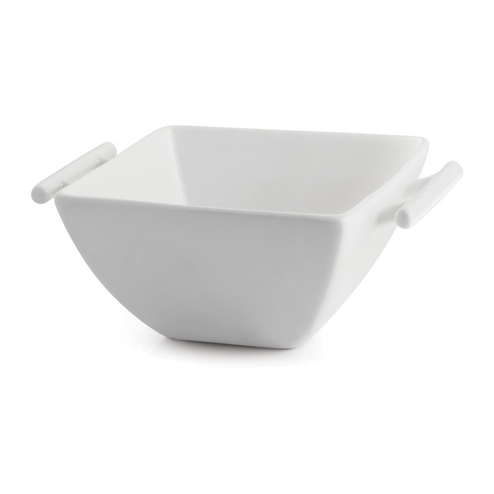 Biała porcelanowa misa ø 14 cm Squito – BonBistro