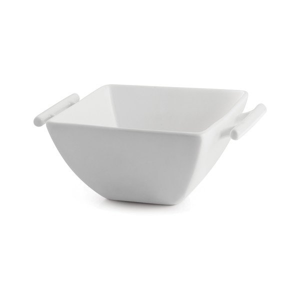 Biała porcelanowa misa ø 14 cm Squito – BonBistro