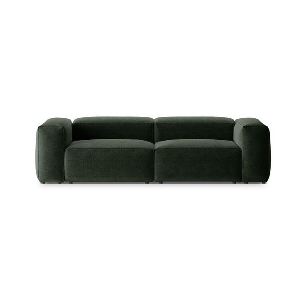 Zielona sofa 264 cm Bergamo – Cosmopolitan Design