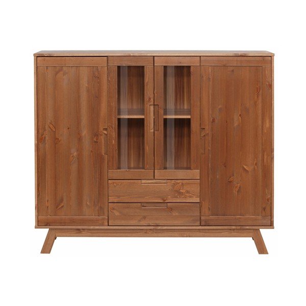 Brązowa szafka drewniana Støraa Olive-image-1