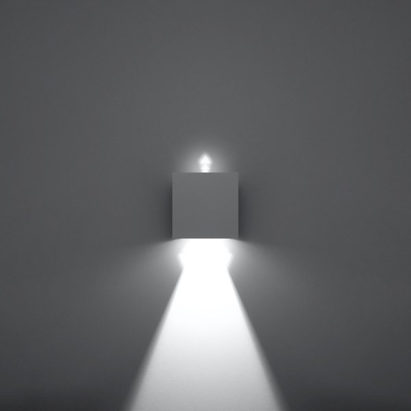 Biały kinkiet LED Pinio – Sollux-image-4