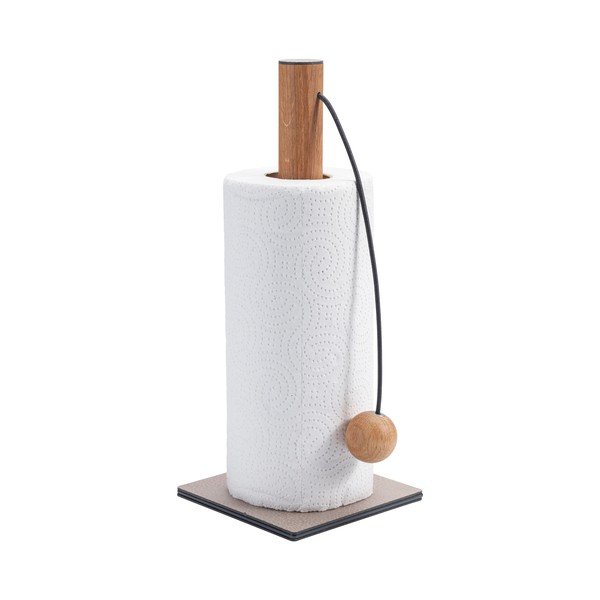 Szary stojak na ręczniki papierowe ø 13 cm Bull – LIND DNA