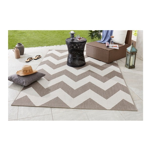 Beżowobiały dywan Unique, 160x230 cm-image-3