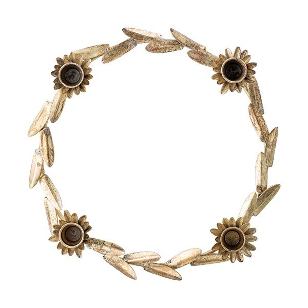 Metalowy adwentowy świecznik ze świątecznym motywem Leonetta – Bloomingville-image-3