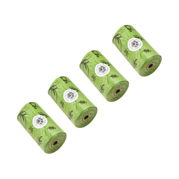 Worki na psie odchody 4 szt. – Love Story-image-1