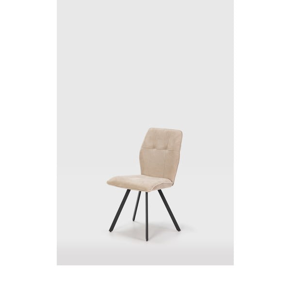 Beżowe krzesła zestaw 4 szt. Mery – Marckeric-image-1