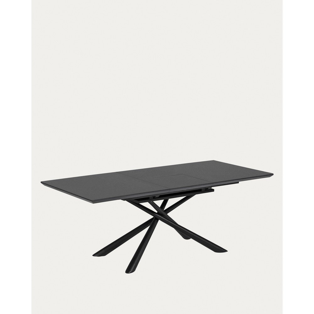 Rozkładany stół z dodatkowym blatem z ceramicznym blatem 90x160 cm Theone – Kave Home (zdjęcie 6)