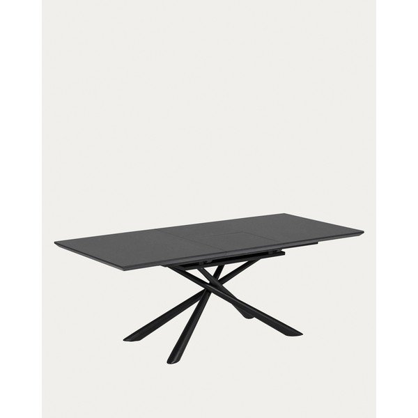 Rozkładany stół z dodatkowym blatem z ceramicznym blatem 90x160 cm Theone – Kave Home-image-4