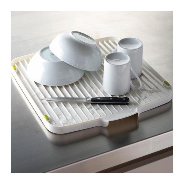 Szary ociekacz dwustronny do naczyń Joseph Joseph Flip-image-4