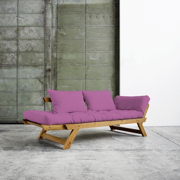 Sofa rozkładana Karup Bebop Honey/Taffy Pink-image-1