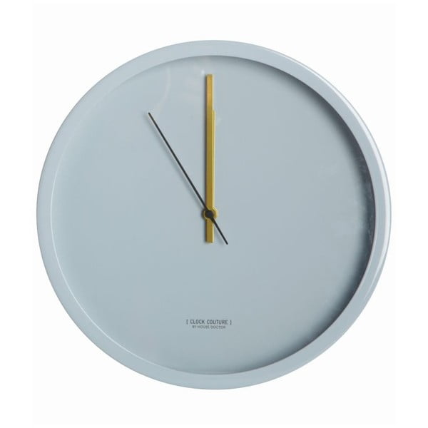 Zegar ścienny Couture Gray, 30 cm