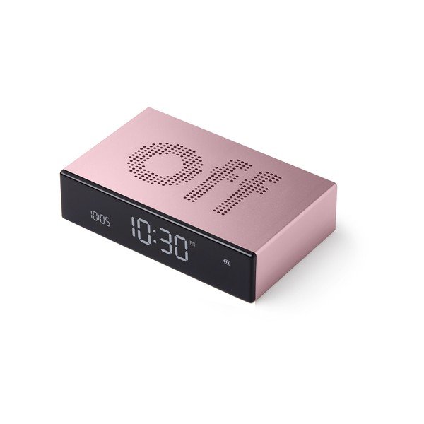 Cyfrowy budzik stołowy Flip Premium – Lexon