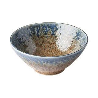 Niebiesko-brązowa ceramiczna misa MIJ Earth & Sky, ø 20 cm