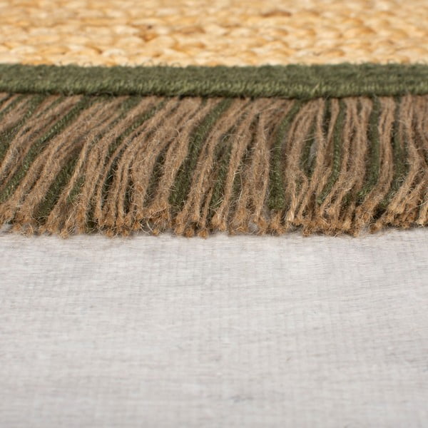 Naturalny okrągły dywan ø 180 cm Kahana – Flair Rugs-image-3