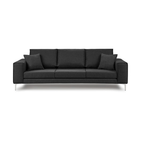 Ciemnoszara sofa Cosmopolitan Design Cartagena, 264 cm
