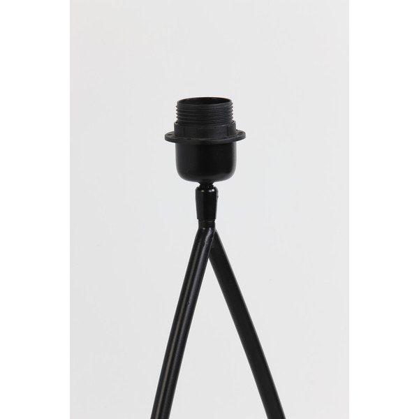Metalowa podstawa lampy stołowej w kolorze matowej czerni 51 cm Tamsu – Light & Living-image-2