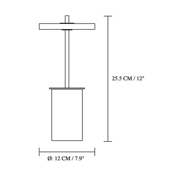 Szara marmurowa lampa stołowa LED ze ściemniaczem z metalowym kloszem (wysokość 25,5 cm) Asteria Move Mini – UMAGE-image-3
