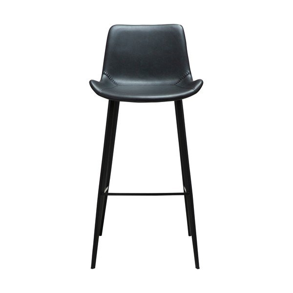 Czarny hoker (wysokość siedziska 74,5 cm) Hype – DAN-FORM Denmark-image-1