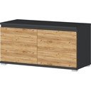 Szafka na buty w dekorze dębu z ławką Lissabon – Germania