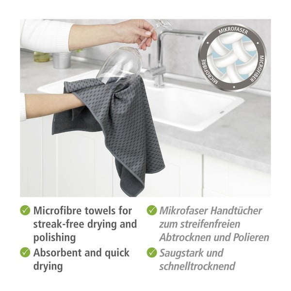 Ścierki z mikrowłókna zestaw 2 szt. 40x60 cm Miko – Wenko-image-4