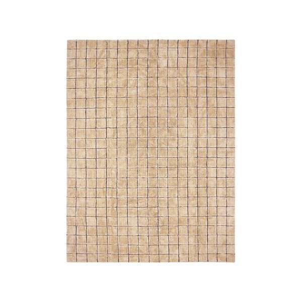 Wełniany dywan tkany ręcznie w bursztynowym kolorze 170x240 cm Mosaic Amber – Lorena Canals