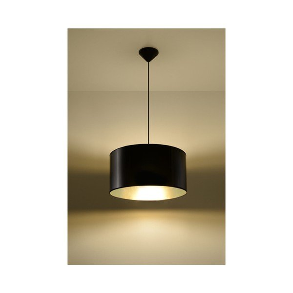 Czarna lampa wisząca Sollux Porto-image-2
