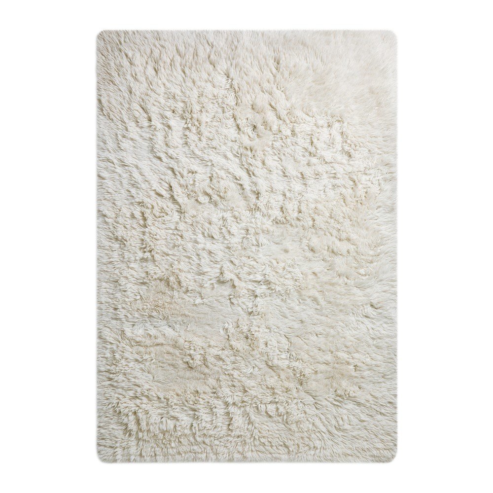Biały wełniany dywan 160x230 cm Dala – MADE
