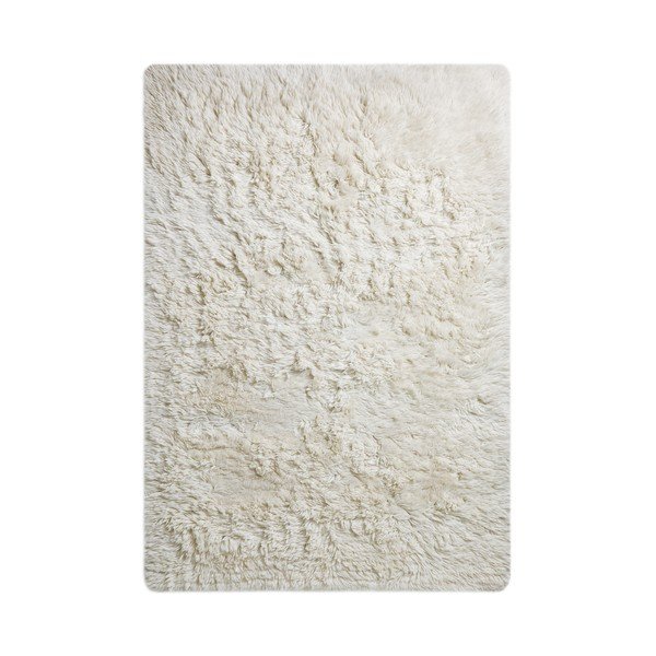 Biały wełniany dywan 160x230 cm Dala – MADE