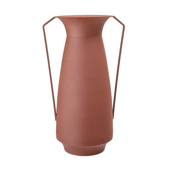 Pomarańczowobrązowy metalowy wazon Bloomingville Jug-image-2