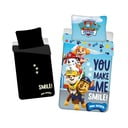 Bawełniana fluorescencyjna pościel dziecięca jednoosobowa 140x200 cm Paw Patrol – Jerry Fabrics