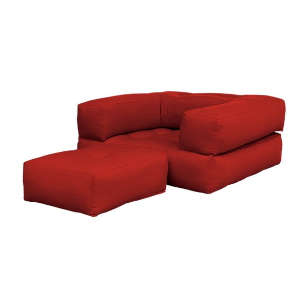 Fotel rozkładany Karup Cube Red-image-2