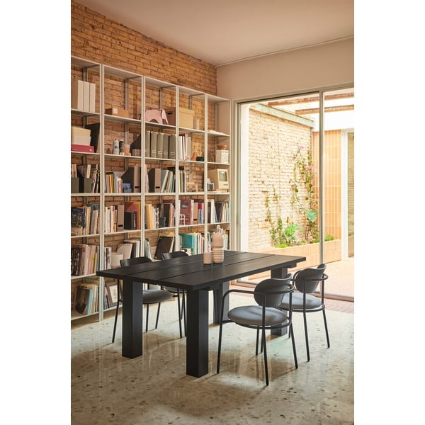 Stół z blatem z drewna sosnowego 100x180 cm Banda – Teulat-image-1