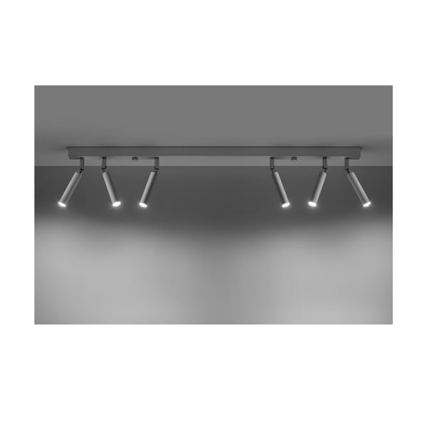 Biała lampa sufitowa Sollux Tiden Sei-image-3