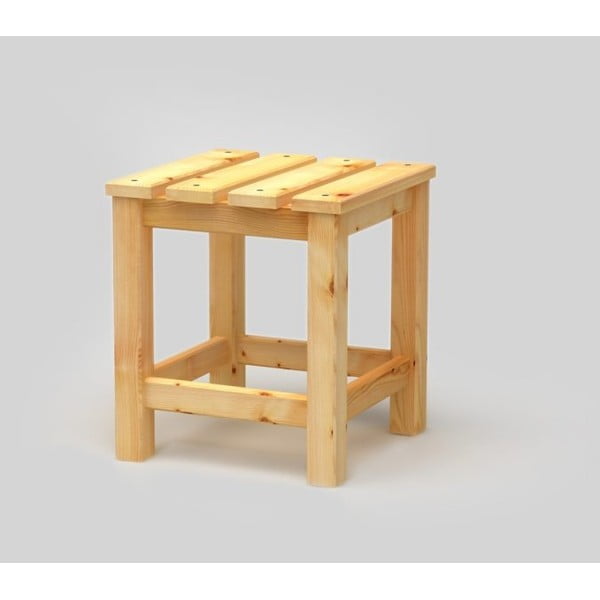 Naturalny stołek Only Wood Taburex 