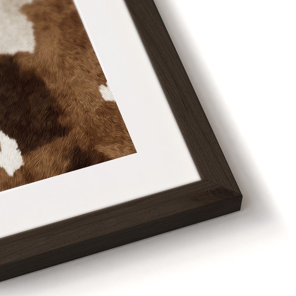Obraz drukowany z ramą w zestawie 30x40 cm Cowhide – Styler-image-4