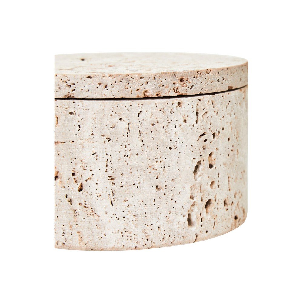 Kamienny pojemnik dekoracyjny w naturalnym kolorze ø 14x8 cm Tibor – Premier Housewares (zdjęcie 9)