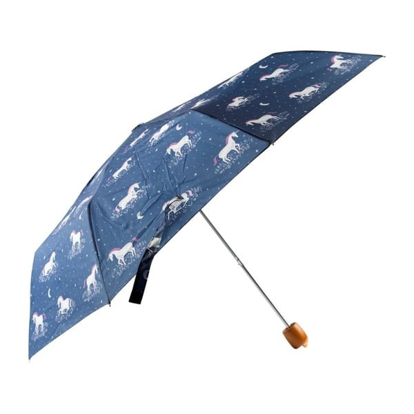 Niebieski parasol Sass & Belle Starlight Unicorn