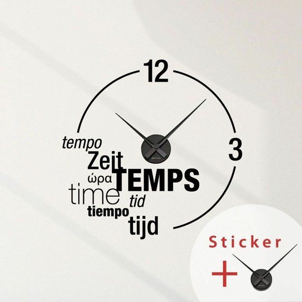 Naklejka Clock Wall, 55x55 cm-image-1