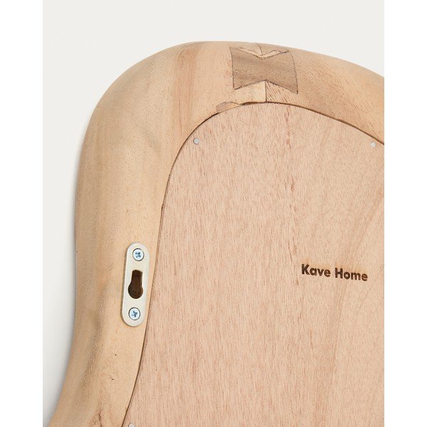 Lustro ścienne z drewnianą ramą 44x68 cm Selem – Kave Home-image-1