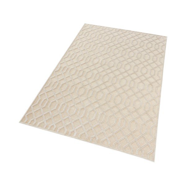 Kremowy dywan z wiskozy Mint Rugs Caine, 160x230 cm-image-3