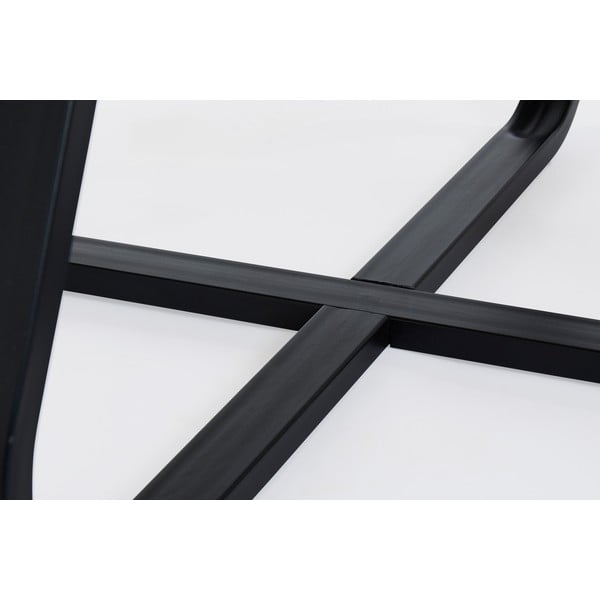 Okrągły stolik z blatem w dekorze dębu ø 80 cm Cesura – Unique Furniture-image-4