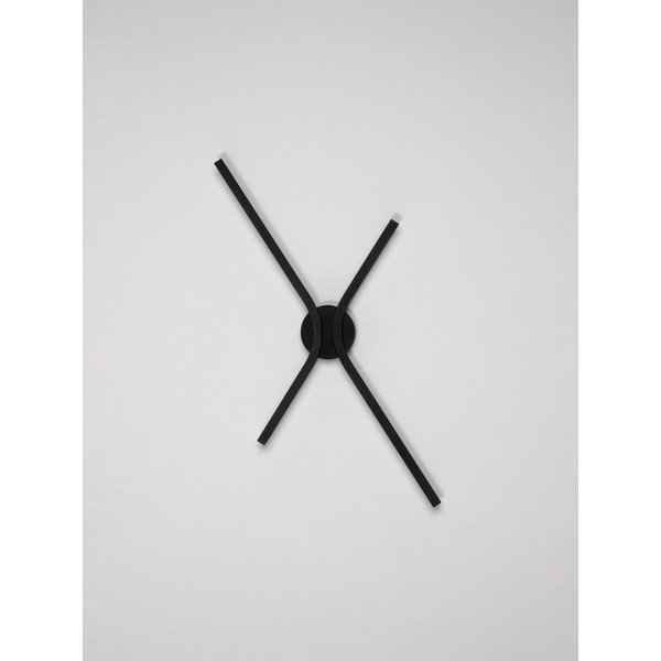 Aluminiowy kinkiet LED ze ściemniaczem w kolorze matowej czerni Akro – Nova Luce-image-3