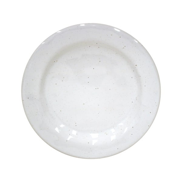 Biały talerz deserowy z kamionki Casafina Fattoria, ⌀ 23 cm