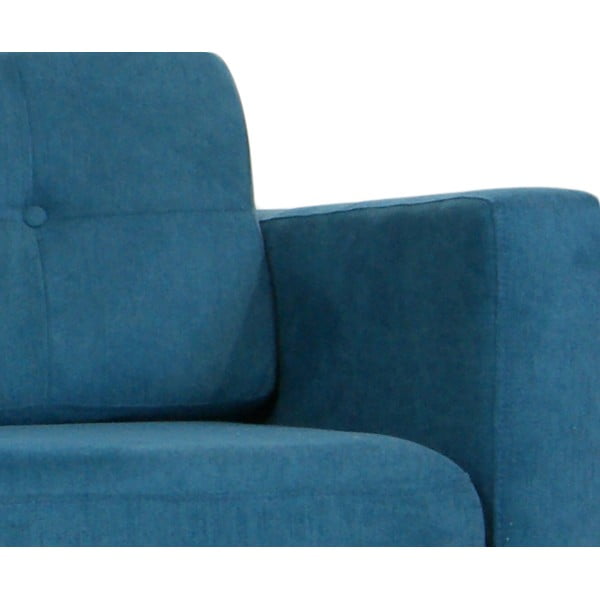 Dwuosobowa sofa York, niebieska-image-4
