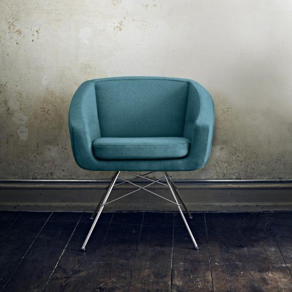 Turkusowy fotel Softline Aiko-image-1