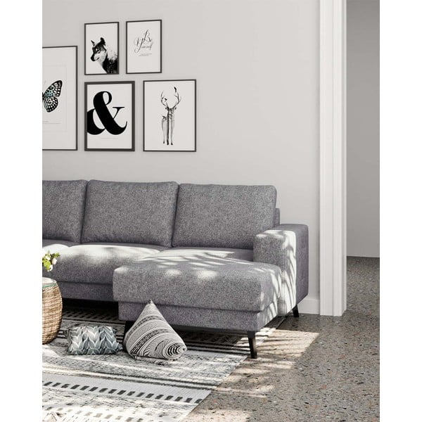 Szary narożnik (lewostronny) Fynn – Ghado-image-4