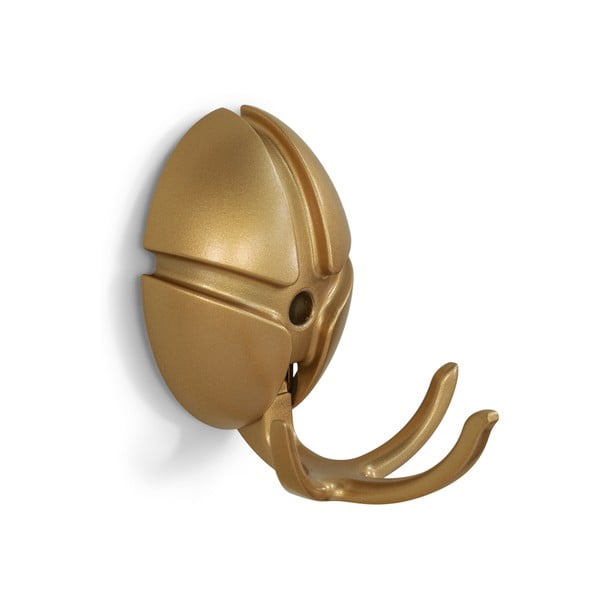 Ścienny plastikowy haczyk w kolorze złota Tick – Spinder Design-image-2